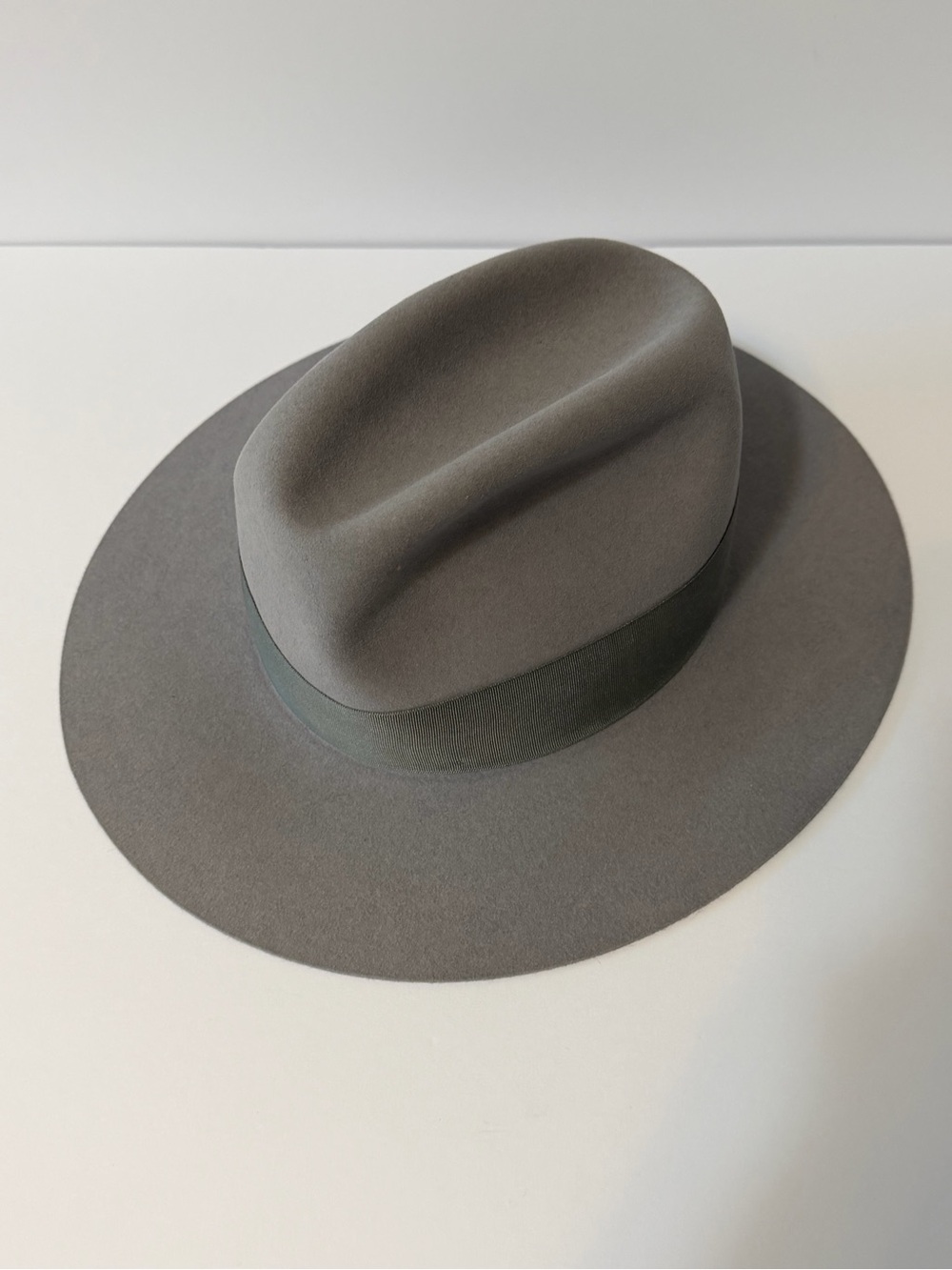 Akubra Grey Felt Fedora made in Australia NEW
